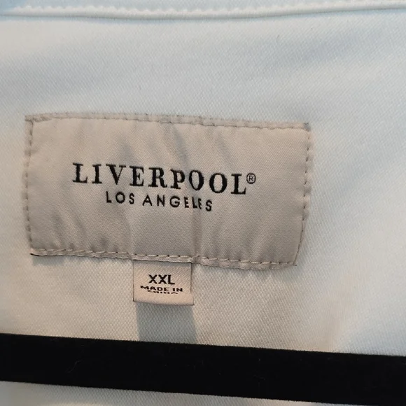 Liverpool Jeans Company White Jean Jacket Classic Design - Picture 2 of 6